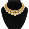 premium kundan choker necklace gold bridal statement jewelry for women