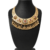 Traditional bridal gold choker necklace for wedding and festive wear