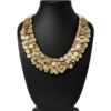 Antique Gold Coin Statement Necklace – Handcrafted Layered Festive Jewellery