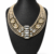 Royal Jute & Crystal Statement Necklace