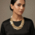 Antique Gold Coin Statement Necklace – Handcrafted Layered Festive Jewellery