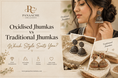 Oxidised Jhumkas vs Traditional Jhumkas: Which Style Suits You