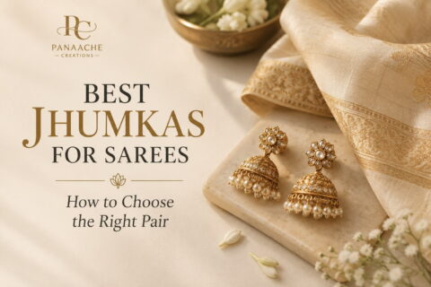 Best Jhumkas for Sarees: How to Choose the Right Pair