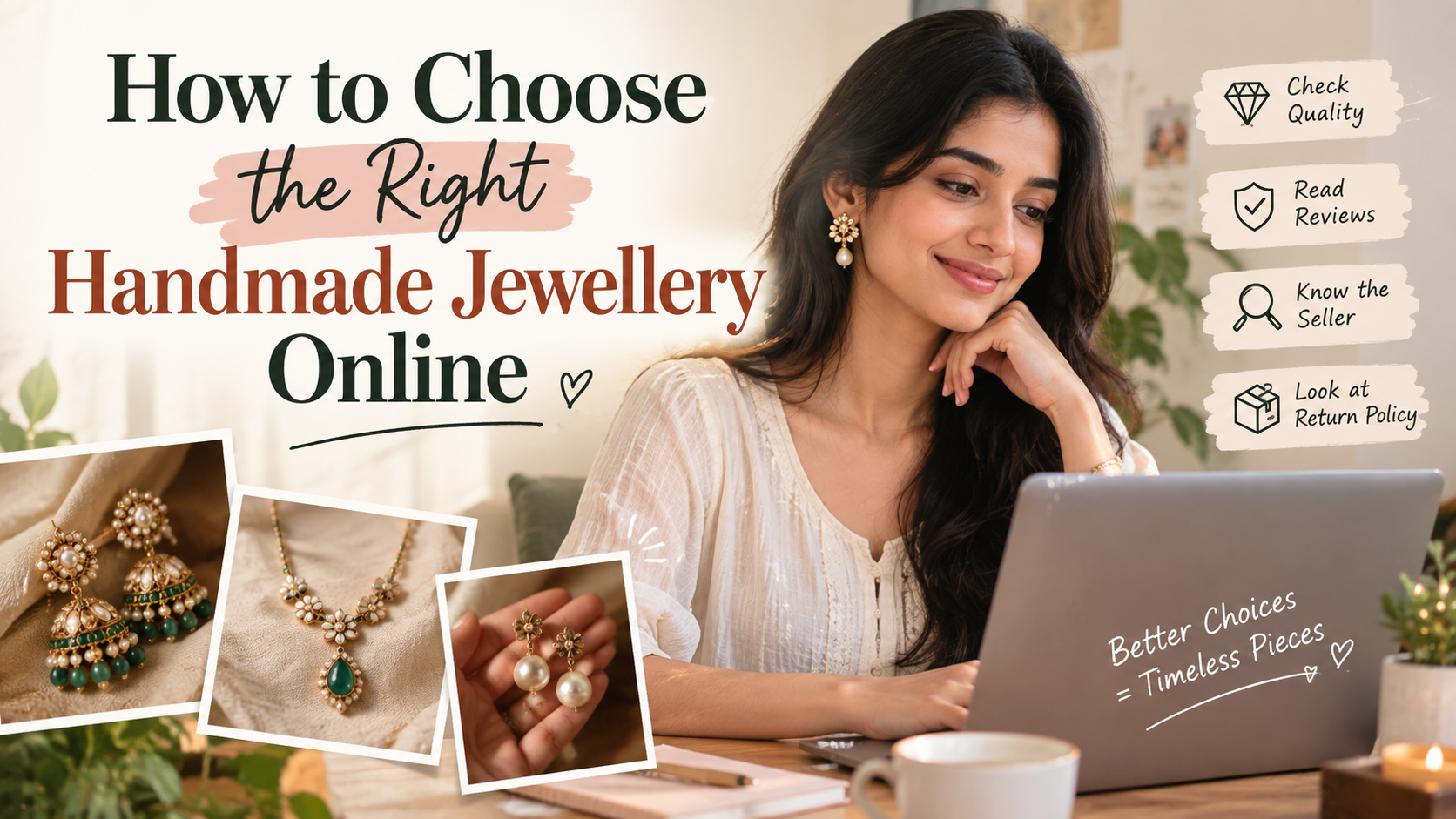 How to Choose the Right Handmade Jewellery Online