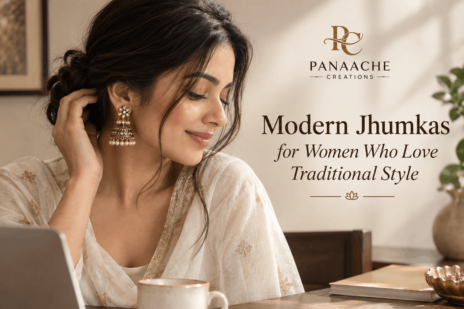 Modern Jhumkas for Women Who Love Traditional Style