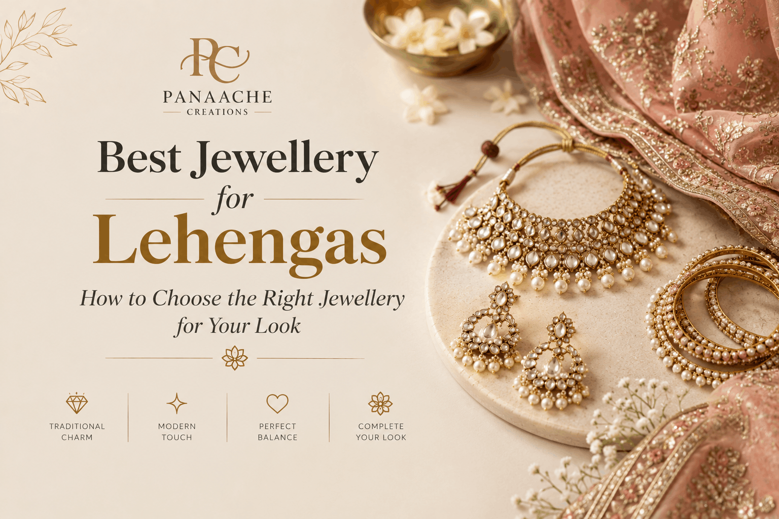 Best Jewellery for Lehengas: How to Choose the Right Jewellery for Your Look
