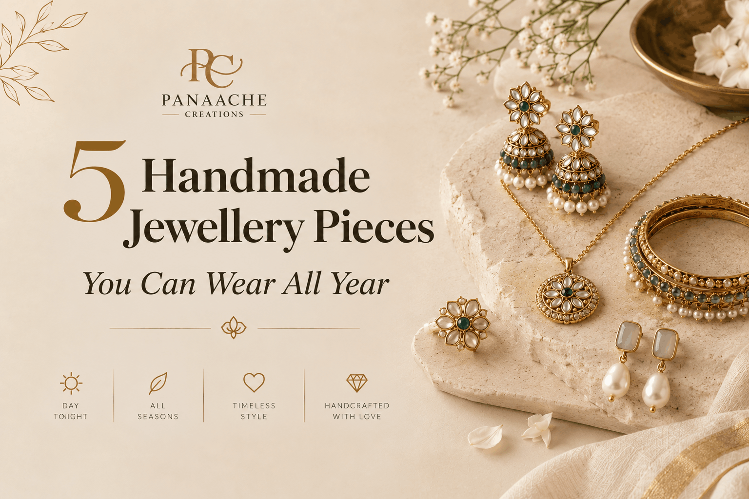 5 Handmade Jewellery Pieces You Can Wear All Year