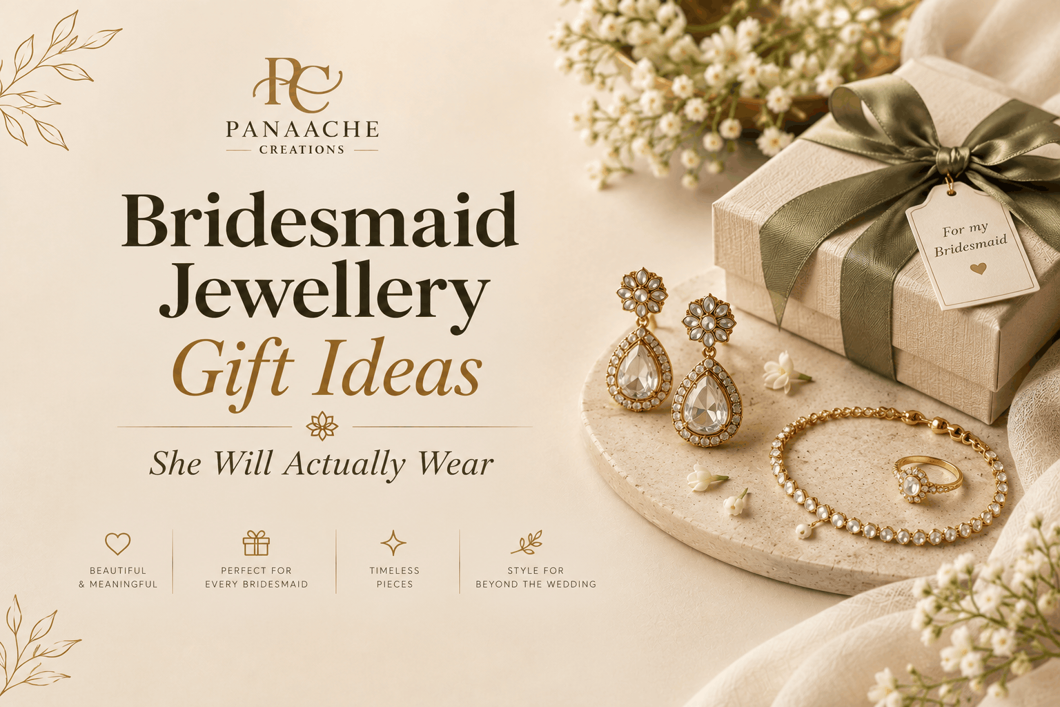 Bridesmaid Jewellery Gift Ideas She Will Actually Wear